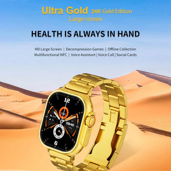 ꜰᴏʀᴀᴄᴛɪᴠᴇ™ Gold Ultra Watch – ساعة جولد ألترا