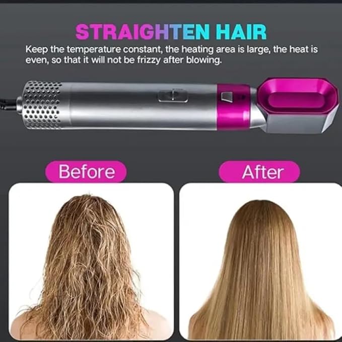 ꜰᴏʀᴀᴄᴛɪᴠᴇ™ Hot Hair Brush 5 in 1 – فرشاة الشعر الساخنة 5 في 1