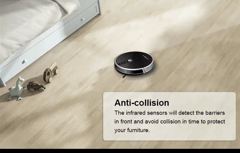 ꜰᴏʀᴀᴄᴛɪᴠᴇ™Smart Robotic Vacuum Cleaner | المكنسة الذكية الروبوتية