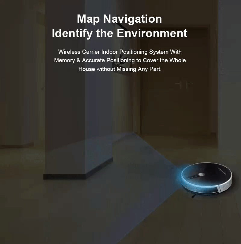 ꜰᴏʀᴀᴄᴛɪᴠᴇ™Smart Robotic Vacuum Cleaner | المكنسة الذكية الروبوتية