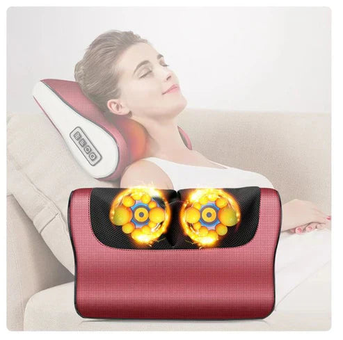 ꜰᴏʀᴀᴄᴛɪᴠᴇ™ Red Pillow Massager – جهاز تدليك الوسادة الحمراء