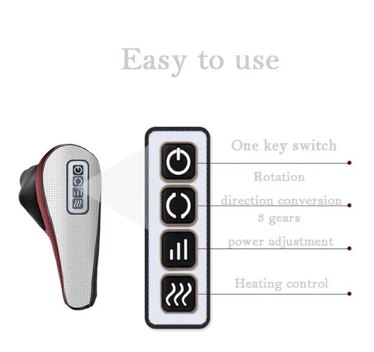 ꜰᴏʀᴀᴄᴛɪᴠᴇ™ Red Pillow Massager – جهاز تدليك الوسادة الحمراء