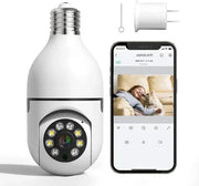 ꜰᴏʀᴀᴄᴛɪᴠᴇ™ Night Vision Wireless Bulb Camera | الكاميرا اللاسلكية على شكل لمبة برؤية ليلية